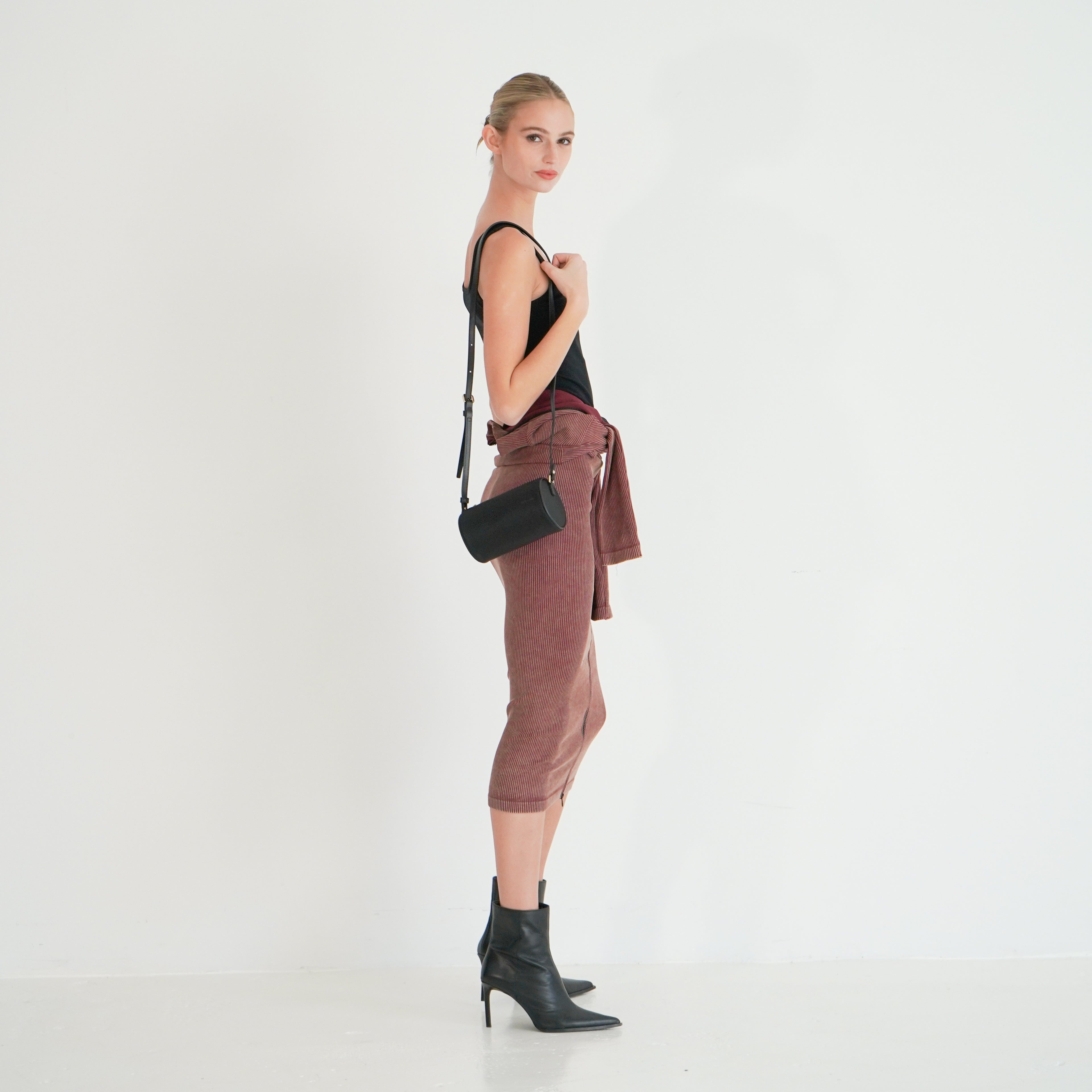 MADISON - Tube Cross Body Bag in Nylon