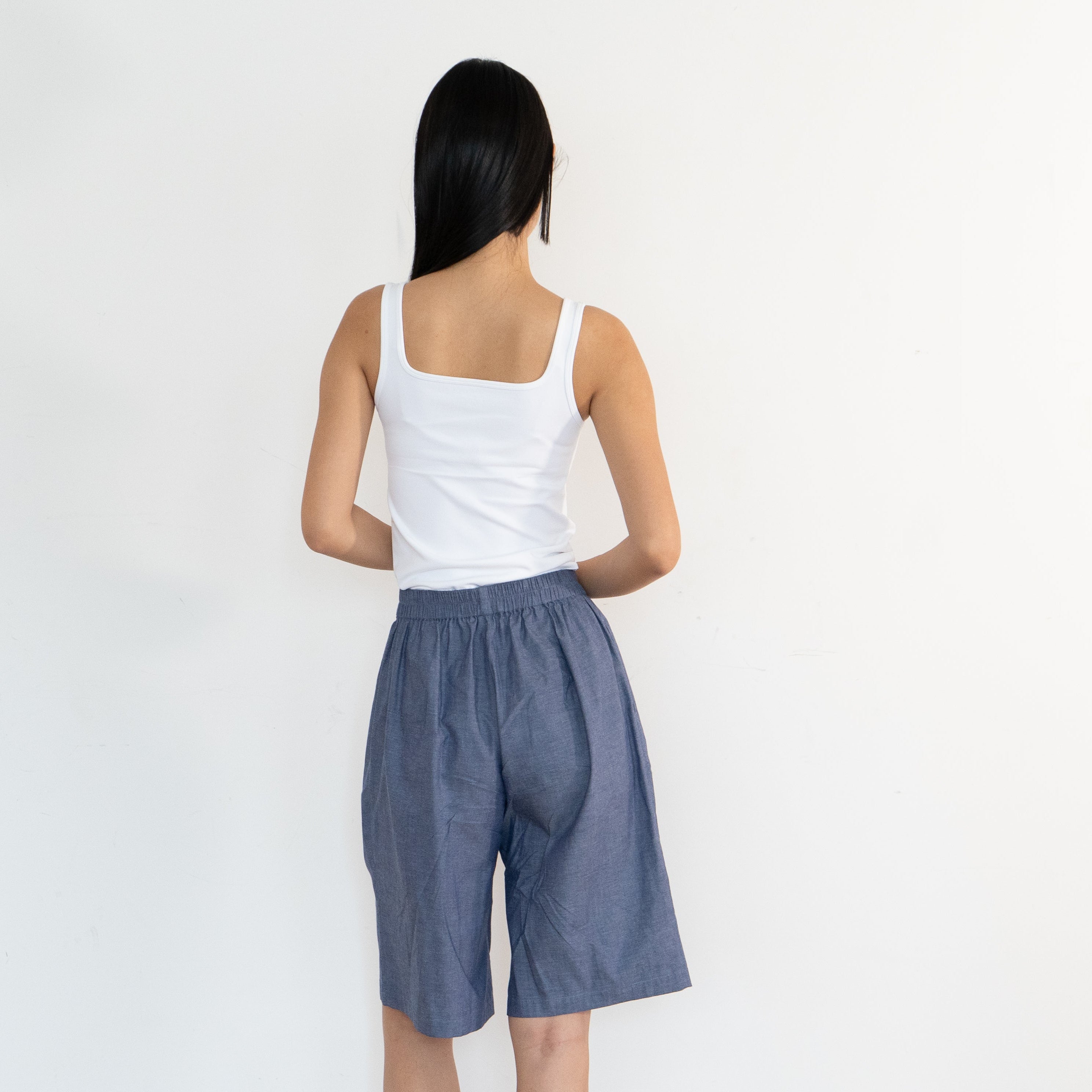 Elodie Bermuda shorts — women's chic summer shorts
