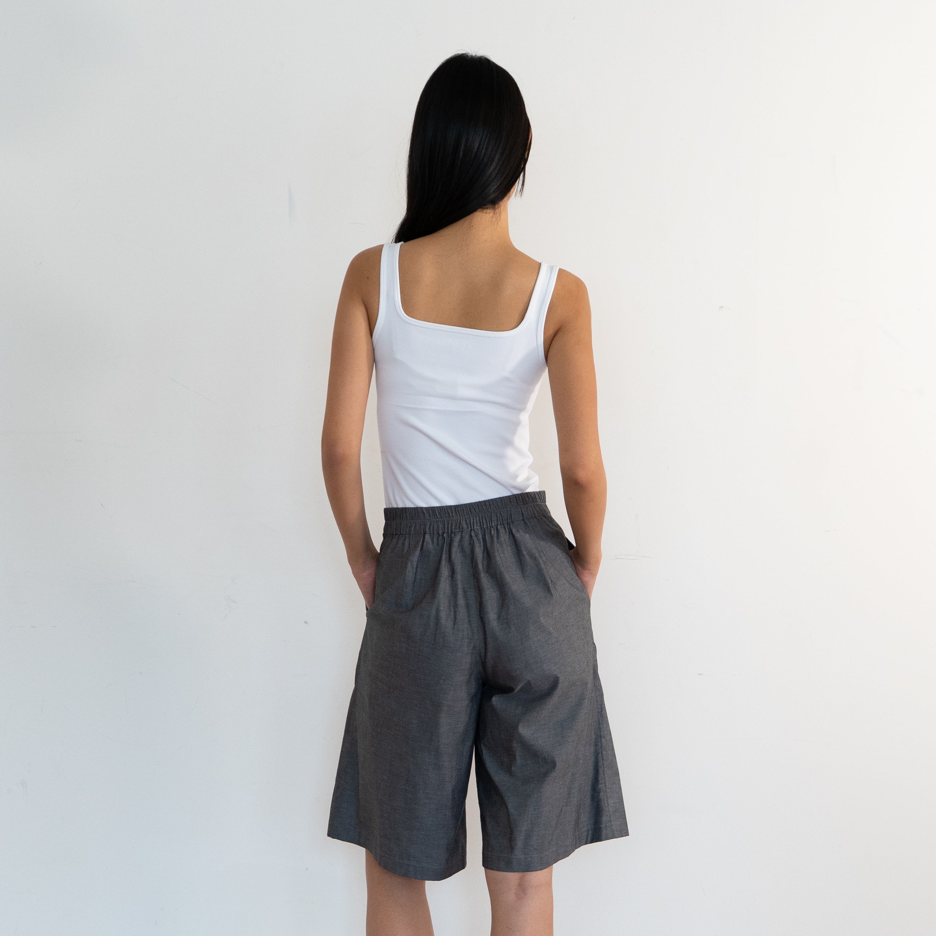 Elodie Bermuda shorts — women's chic summer shorts
