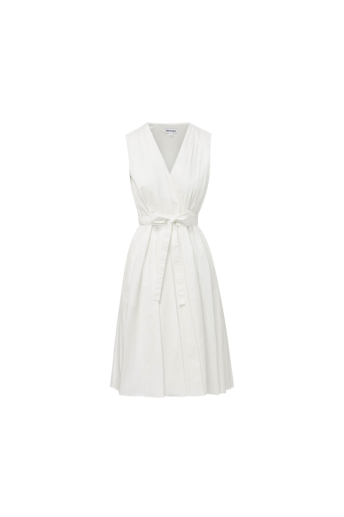 ISLA - Pleated Dress in Cotton