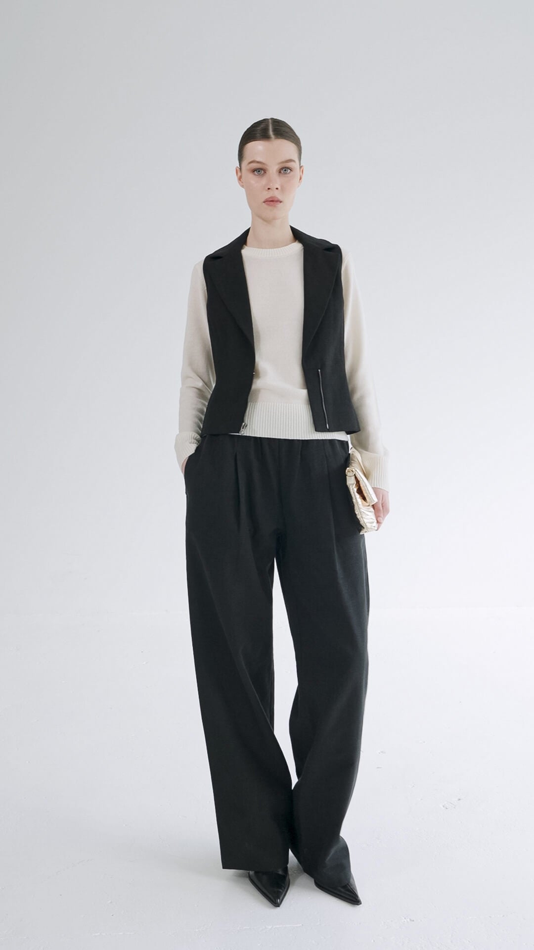 KELLY - Sweater in Soft Wool Cashmere Blend