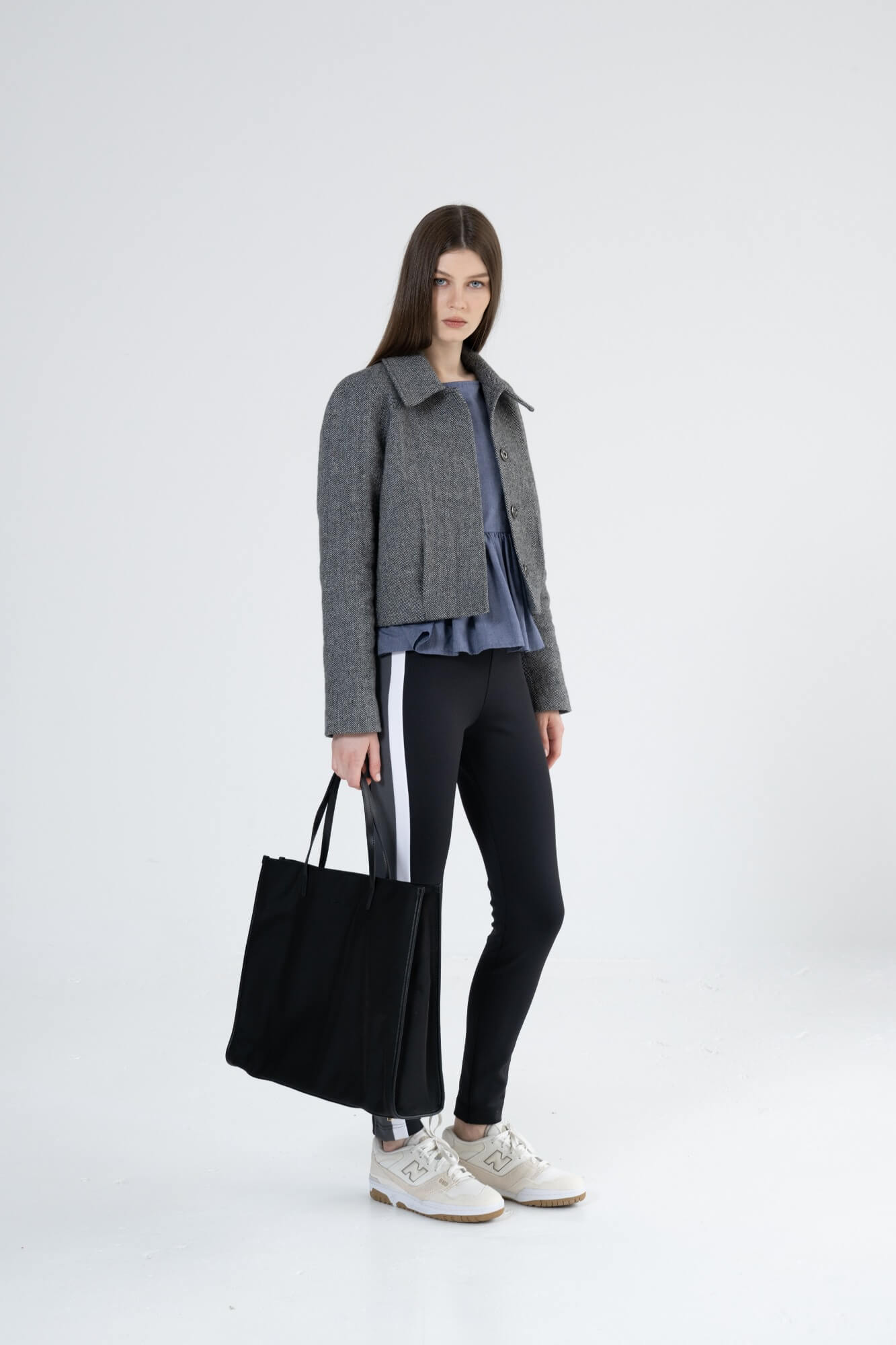 ZOE - Scuba Leggings with Side Stripes